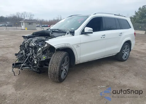 2014 Mercedes-Benz Gl 63 Amg 4Matic из США, поврежденный, VIN 4JGDF7EE7EA271079